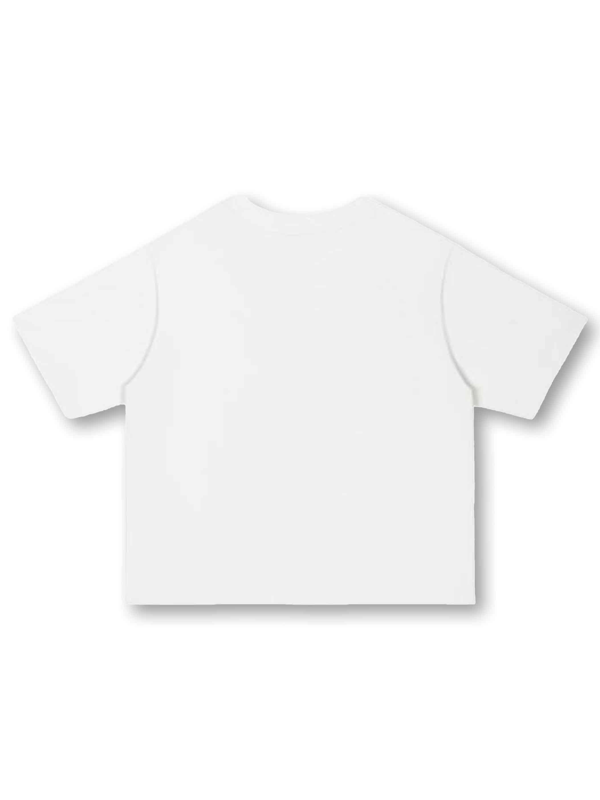 Abstract Jesus Rhinestone Tee-537