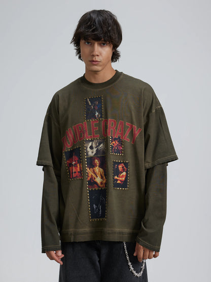 Band Legends Layered Longsleeve-343