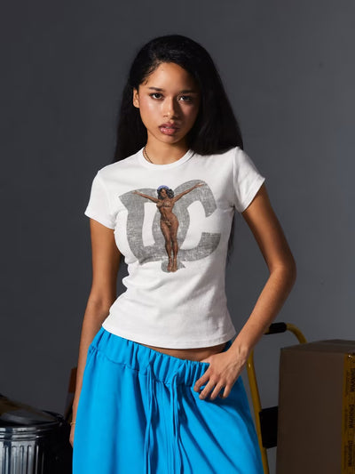 Vintage Video Vixen Baby Tee-750