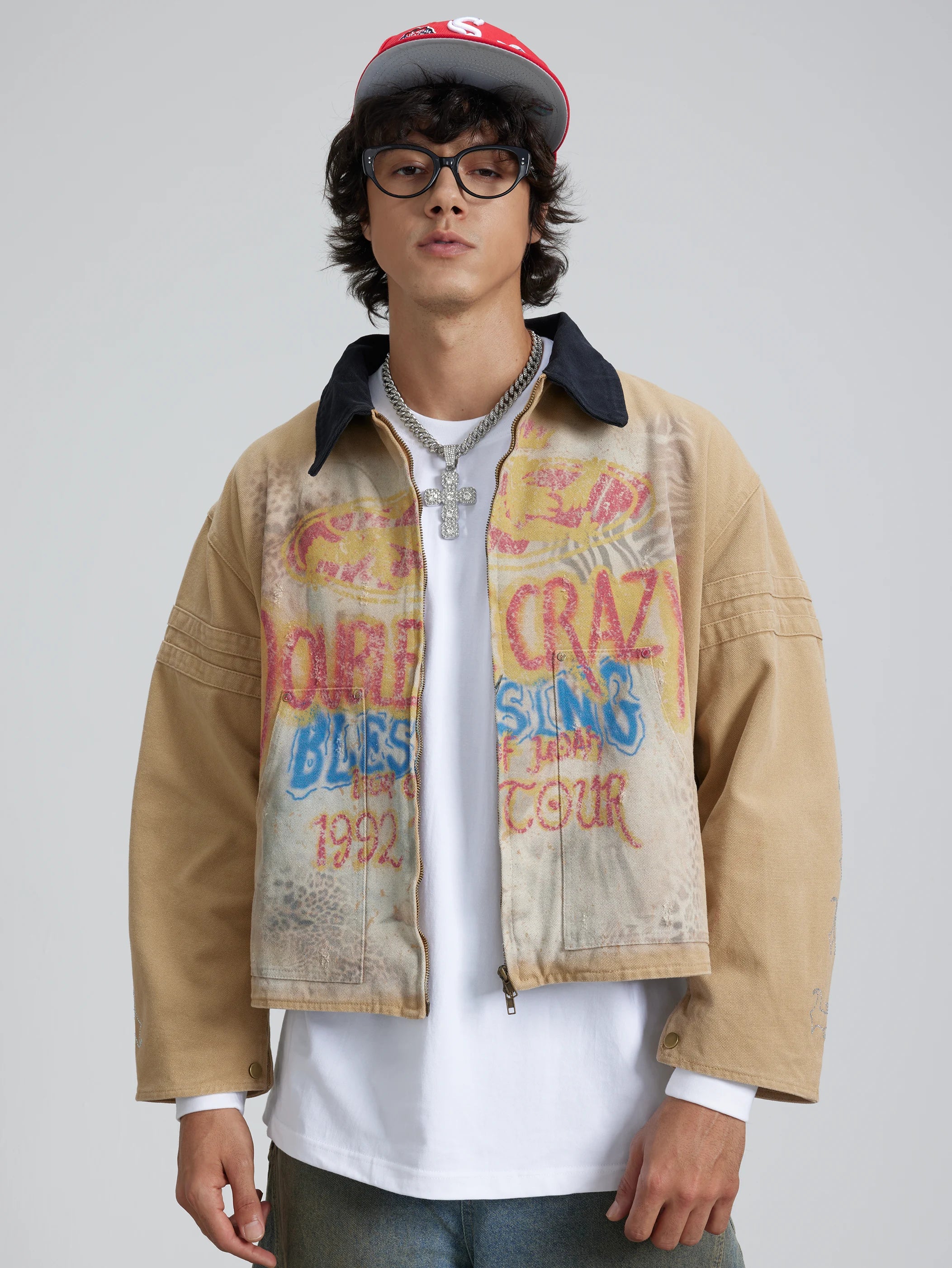 Blessed Graffiti Jacket-354