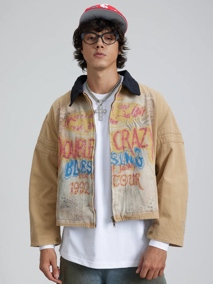 Blessed Graffiti Jacket-354