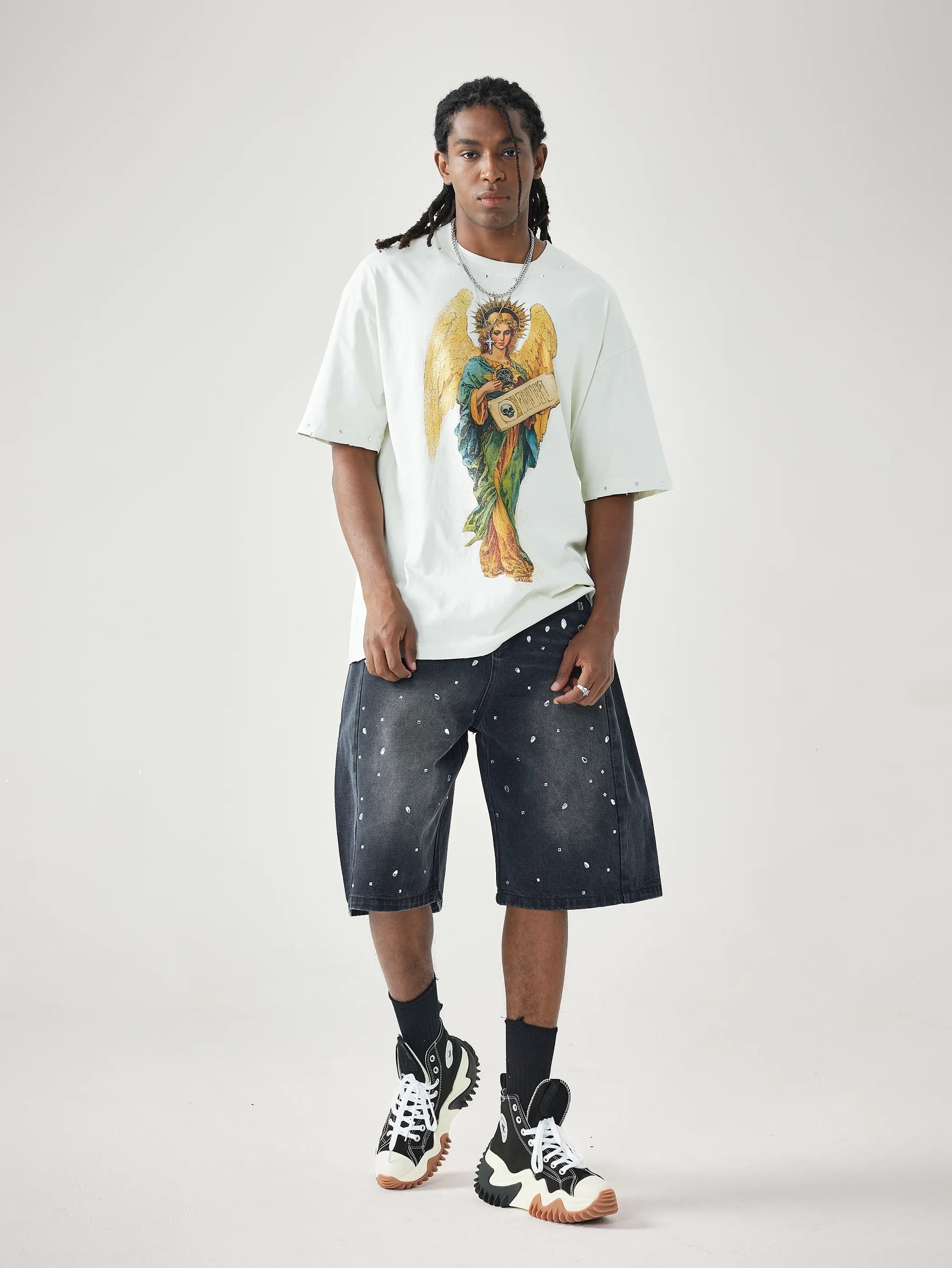 Revelation Angel Scroll T-shirt-169