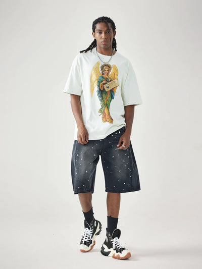 Revelation Angel Scroll T-shirt-169