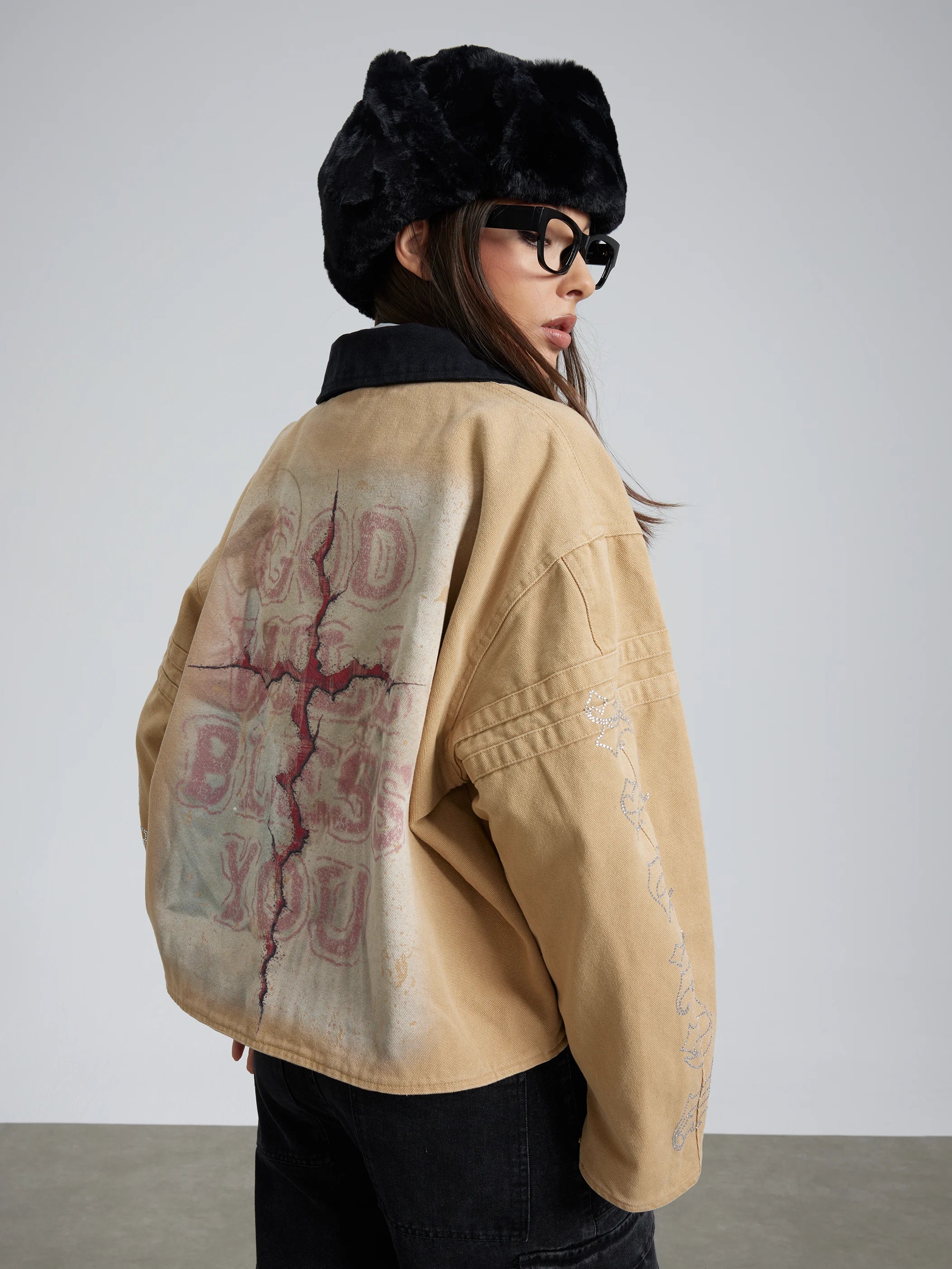 Blessed Graffiti Jacket-354