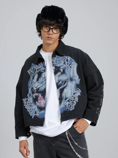 Glitter Panther Jacket-357