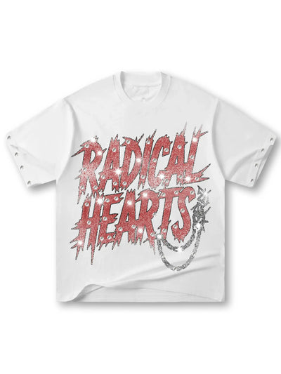 Radical Hearts Punk Streetwear T-shirt-182
