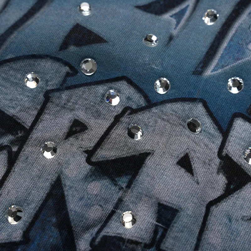 Distressed Rockstar Faded Tee-617