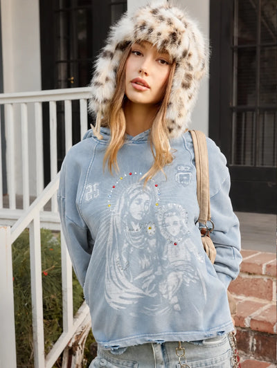 Sudadera con capucha Madonna Shine-376