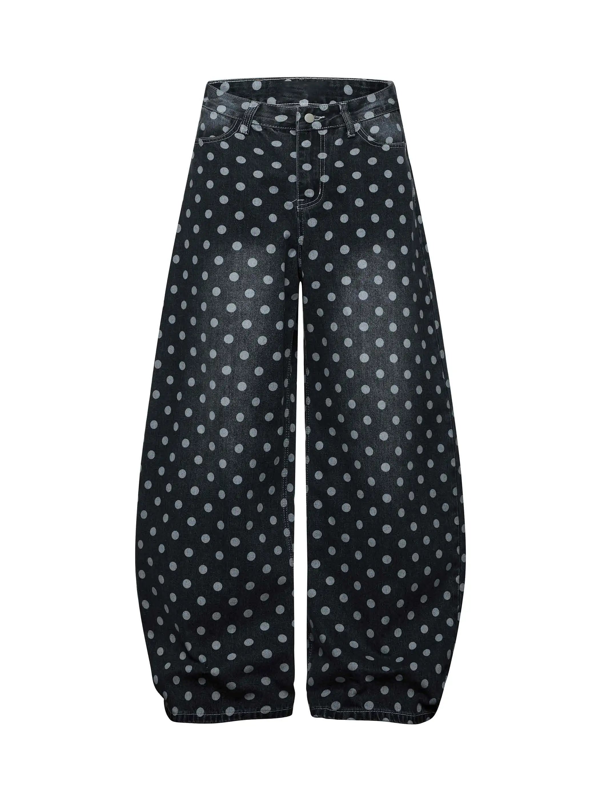 Retro Dotty Blade Pants-S1151