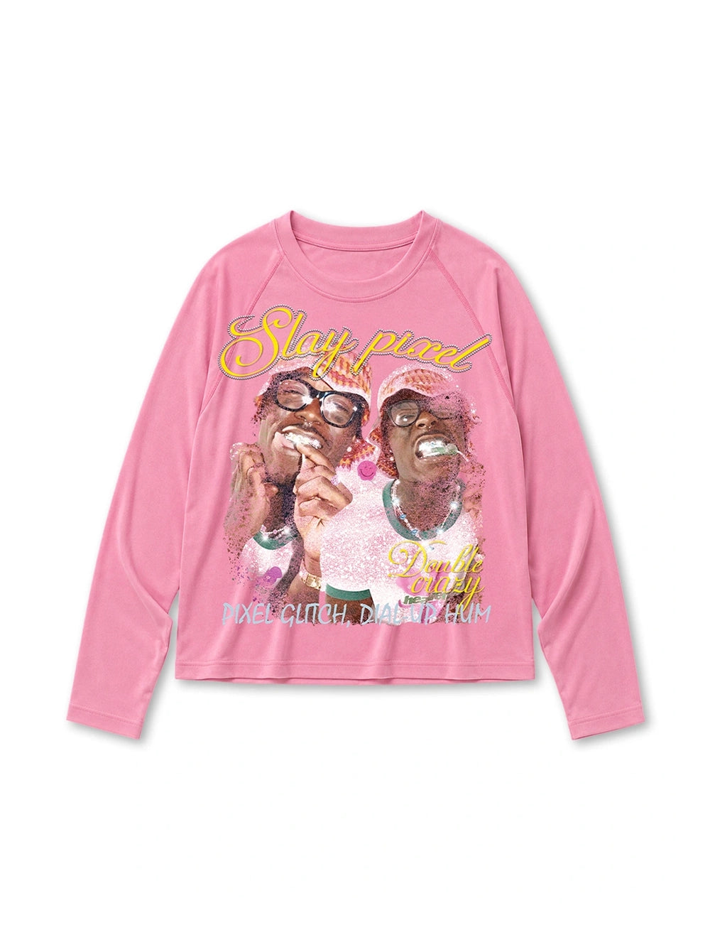 Iced Out Pixel Duo Sheer L/S-734