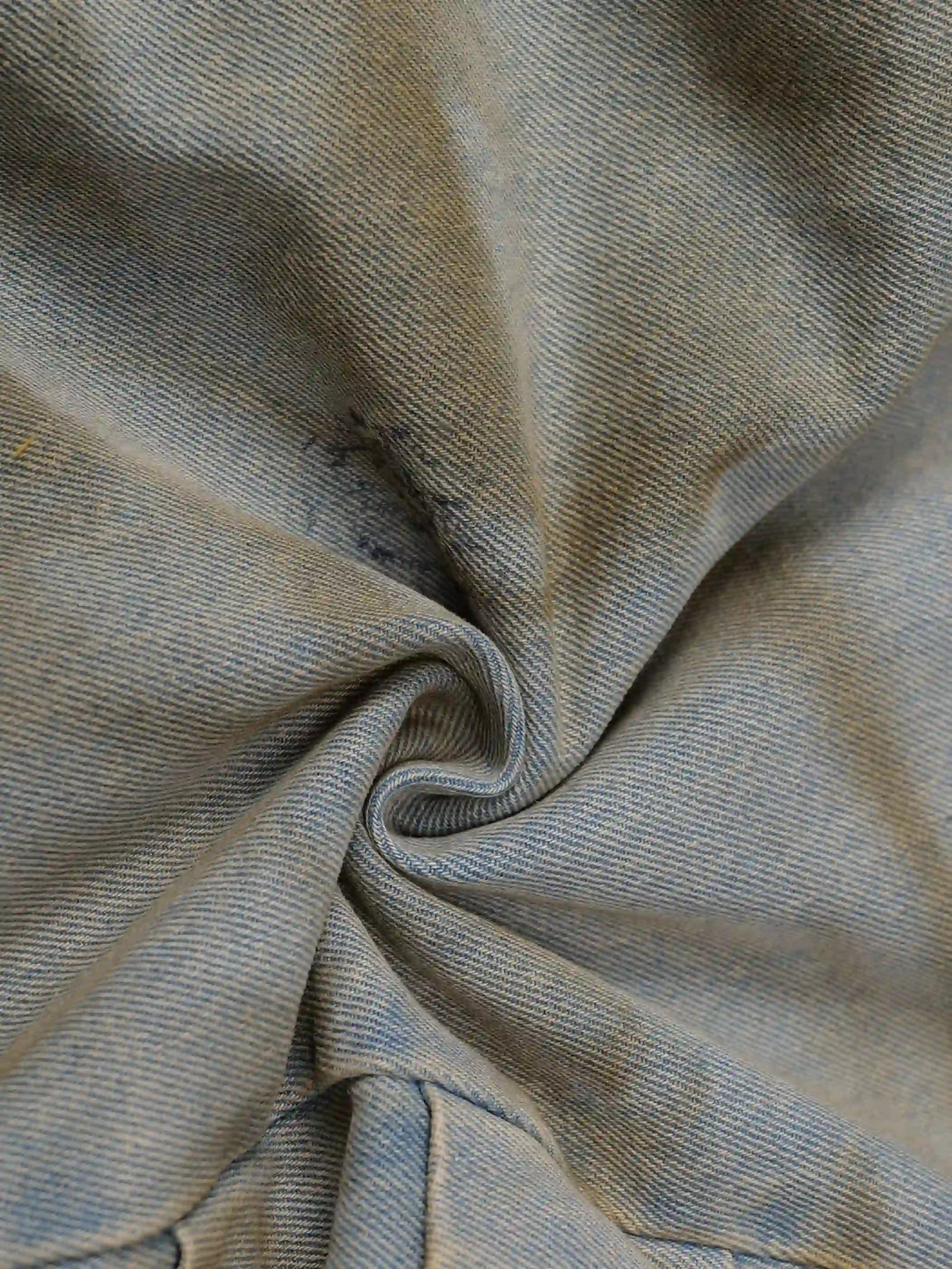 Vintage Distressed Denim Pants -s934