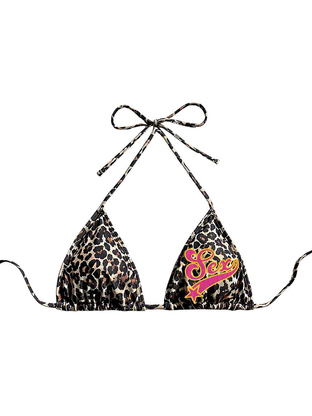 Leopard Sex Star Bikini Set-652