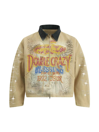 Blessed Graffiti Jacket-354