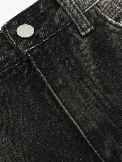 Rebel Ripped Shorts-S1095