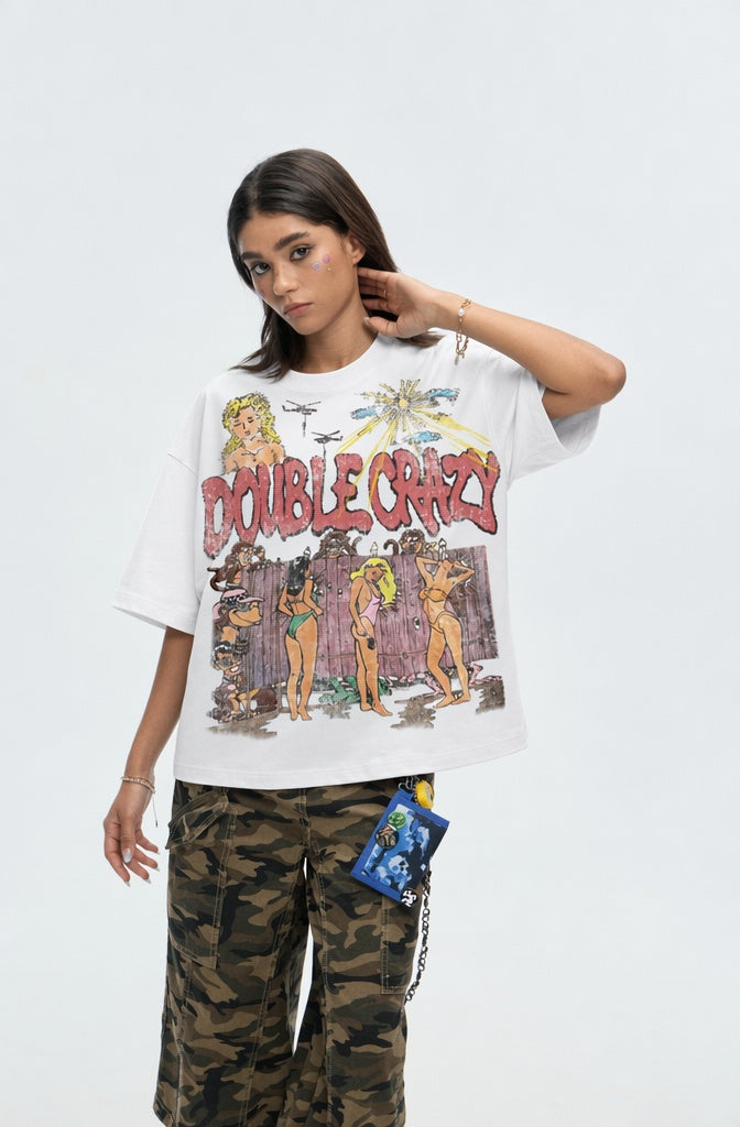 90s Vintage Bikini Graphic Tee-533