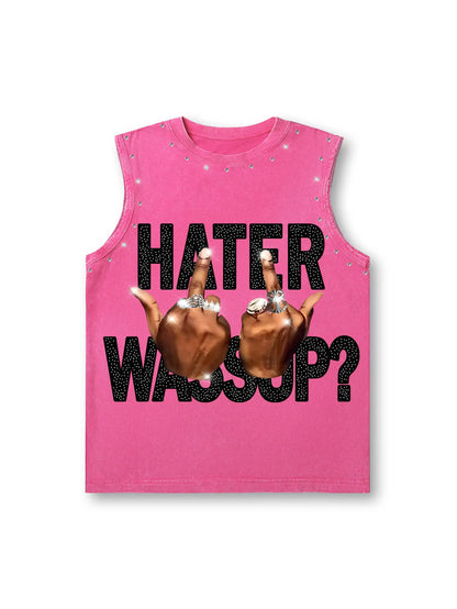 Rhinestone Rebel Finger Vest--205