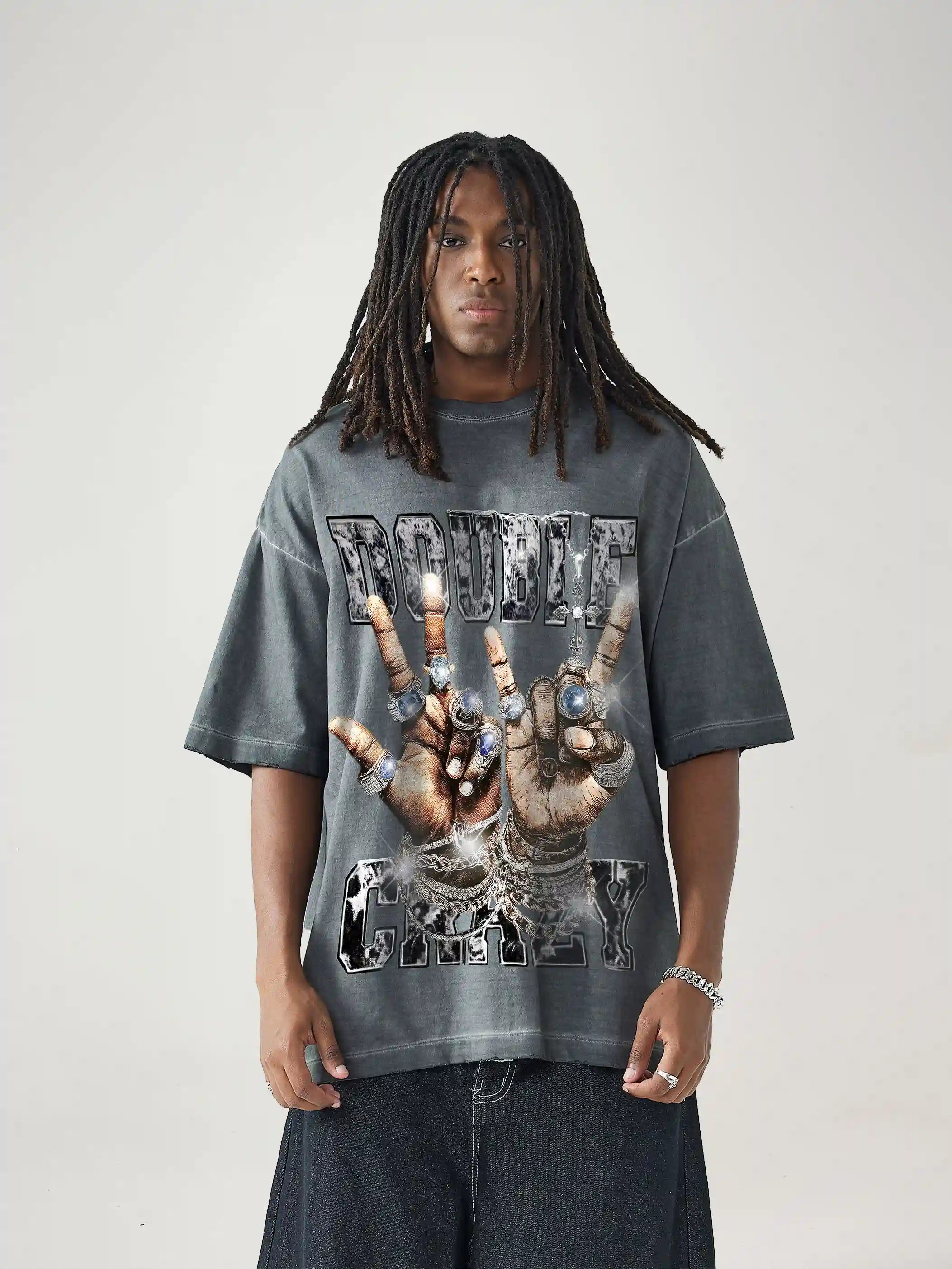 Handprint Street T-shirt-232