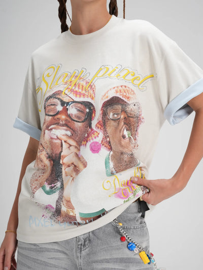 Camiseta Pixel Glam-256
