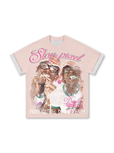Camiseta Pixel Glam-256