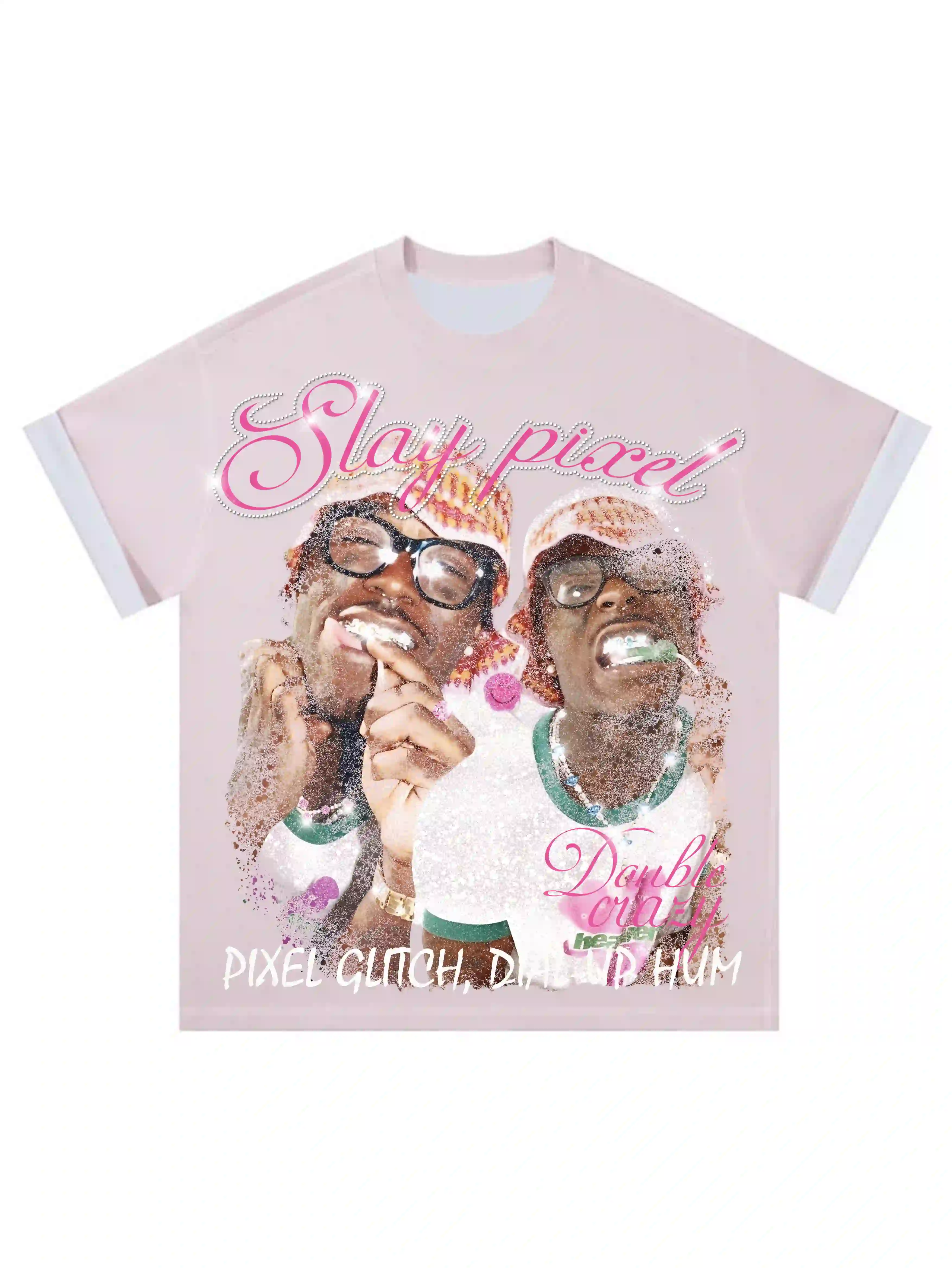Camiseta Pixel Glam-256
