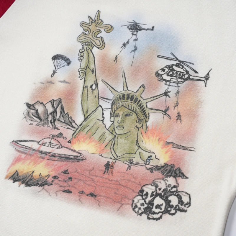 Raglan ajustada Doomsday Liberty-741