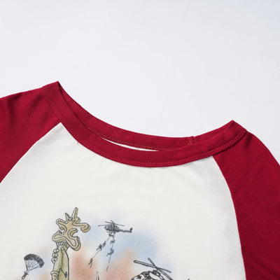 Raglan ajustada Doomsday Liberty-741