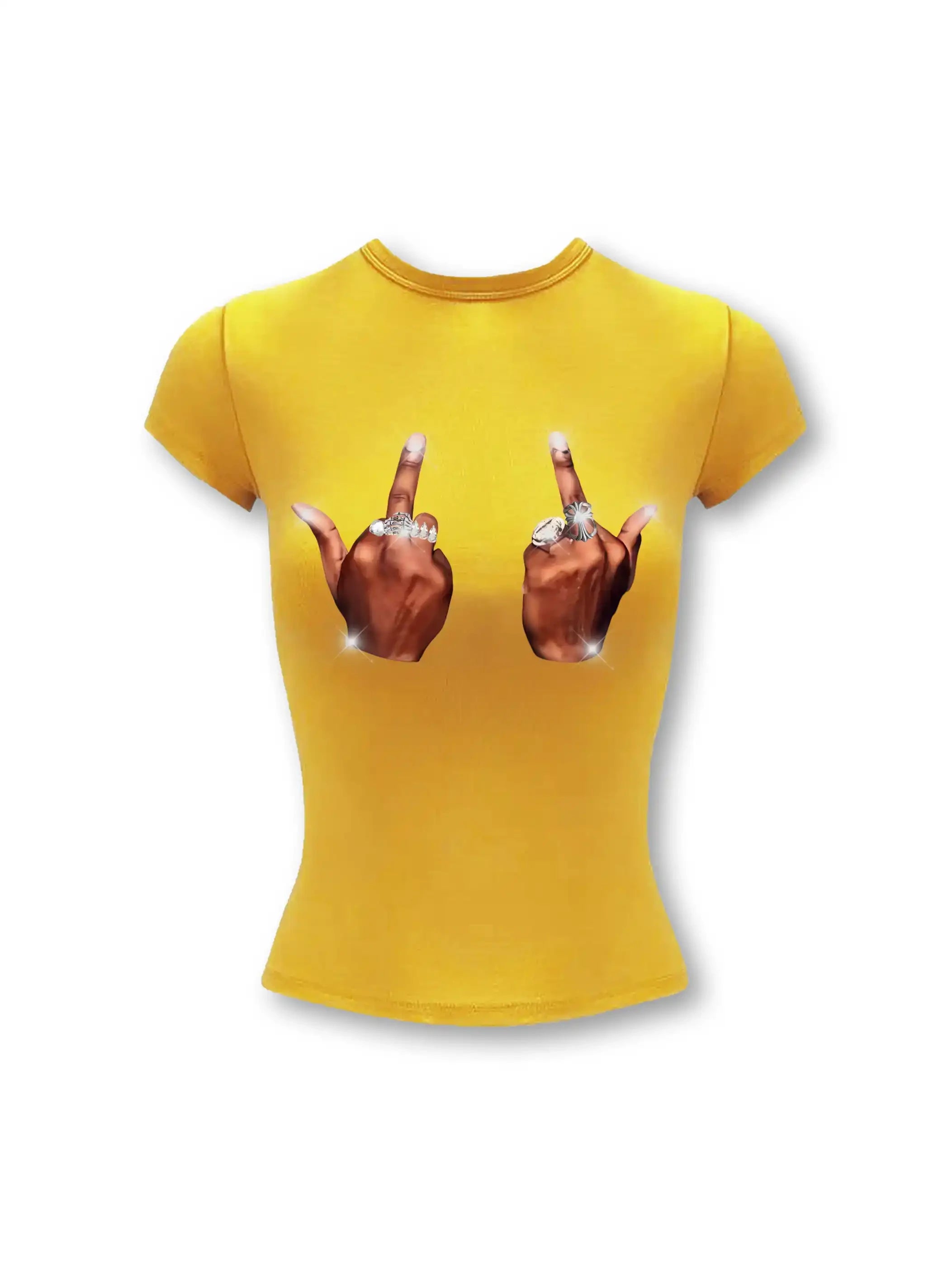 Radiant Cross Stud Baby Tee-268