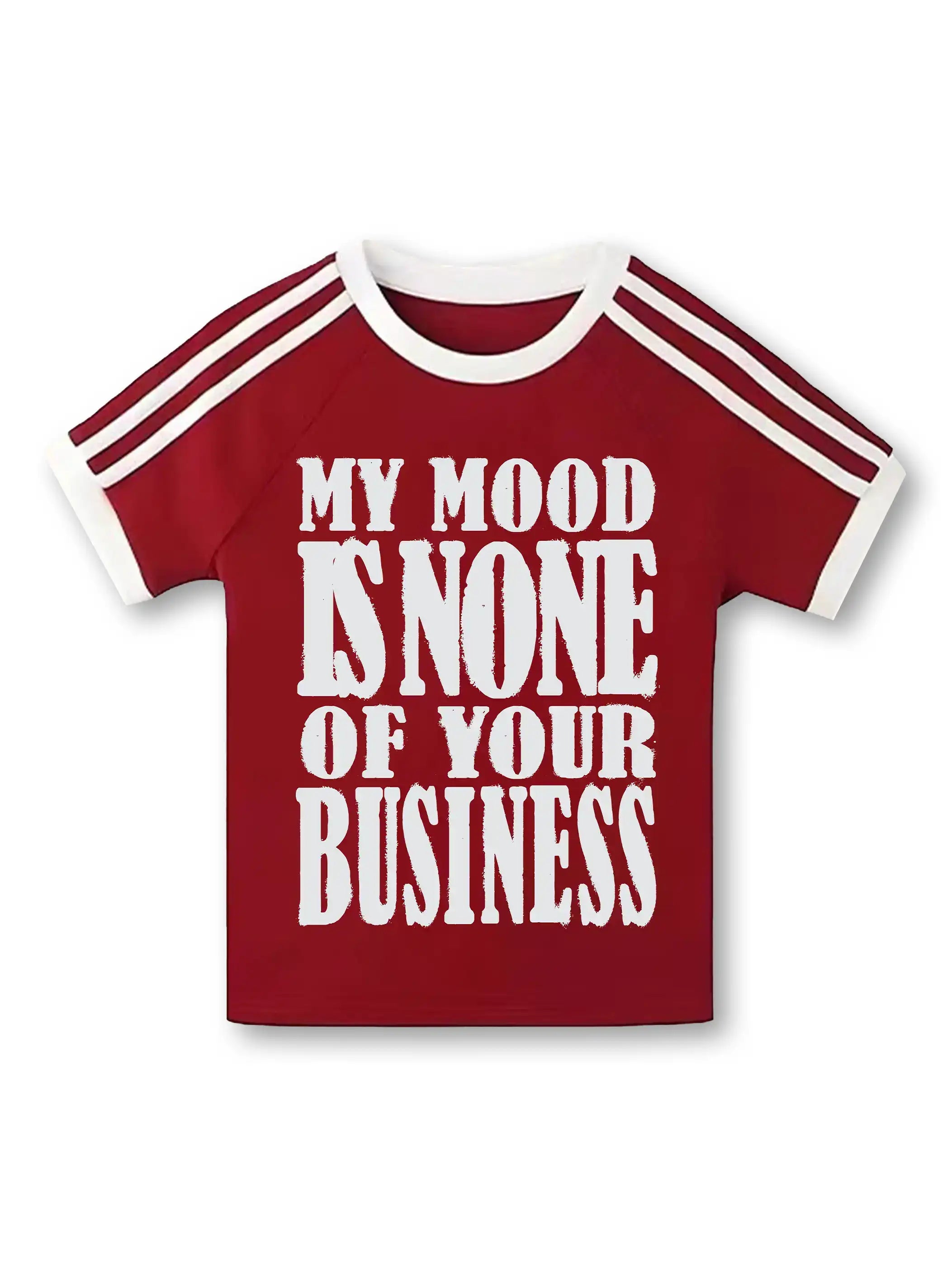 Mood Statement Sports Baby Tee-277