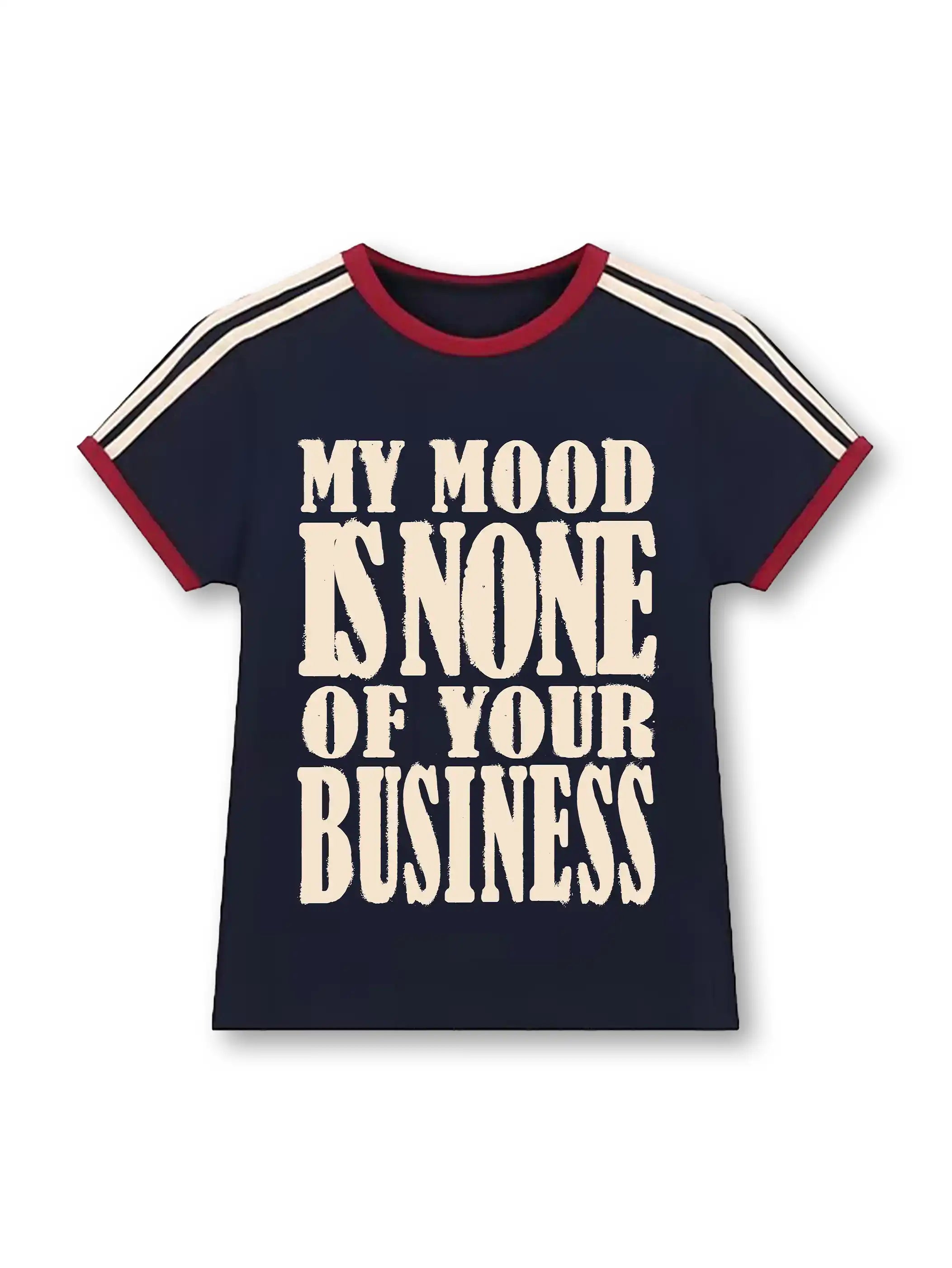 Mood Statement Sports Baby Tee-277