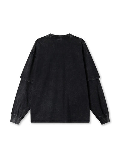 Diamond Hand Gesture Graphic Longsleeve-287