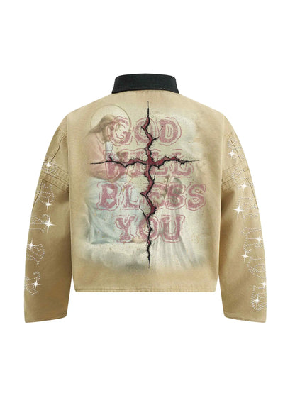 Blessed Graffiti Jacket-354