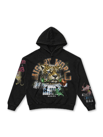 Misery Rose Leopard Hoodie-808
