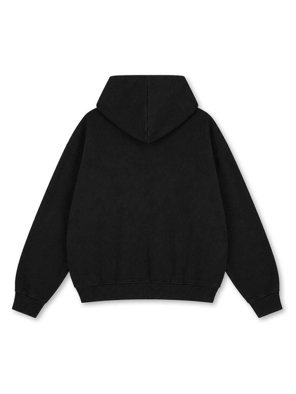 Faded Leopard Text Zip Hoodie-752