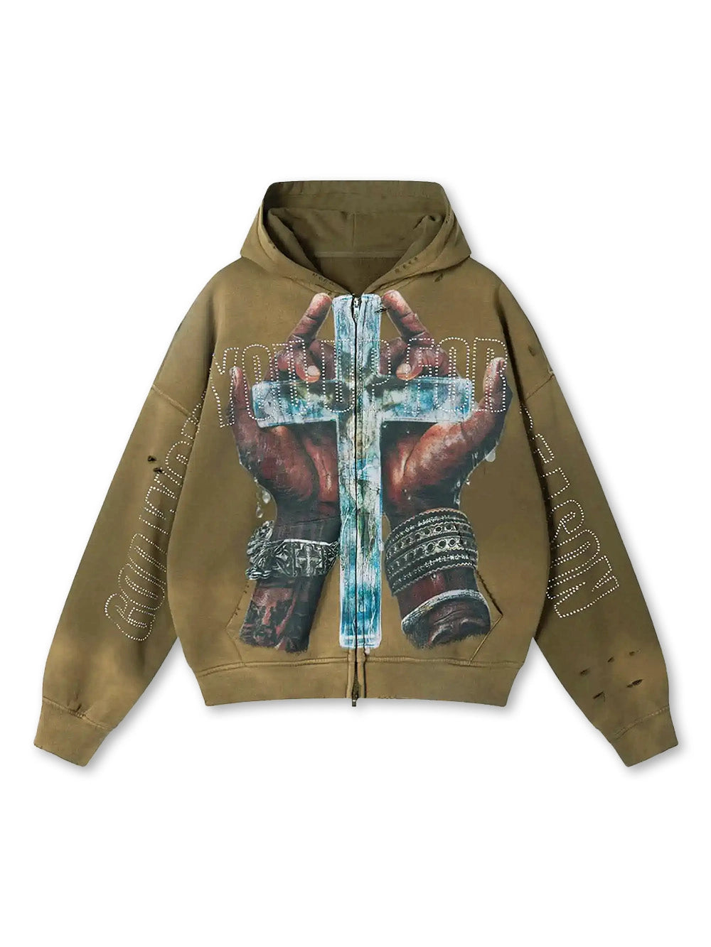 Sweat à capuche « Force fidèle »-353