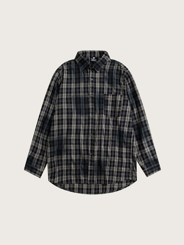 Classic Plaid Shirts – Featuring Neutral Brown and Black Variants for Timeless Casual Style and Versatile Wardrobe Pairing