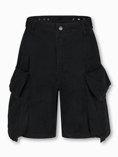 Dual Tone Cargo Shorts-S1102