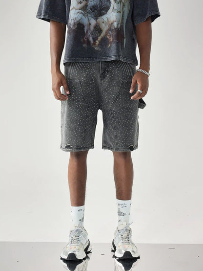 Radiant Stars Denim Shorts-S1034