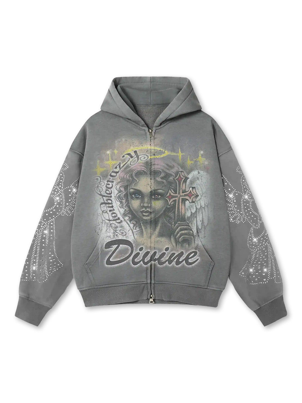 Sudadera con capucha Resplandor angelical-338