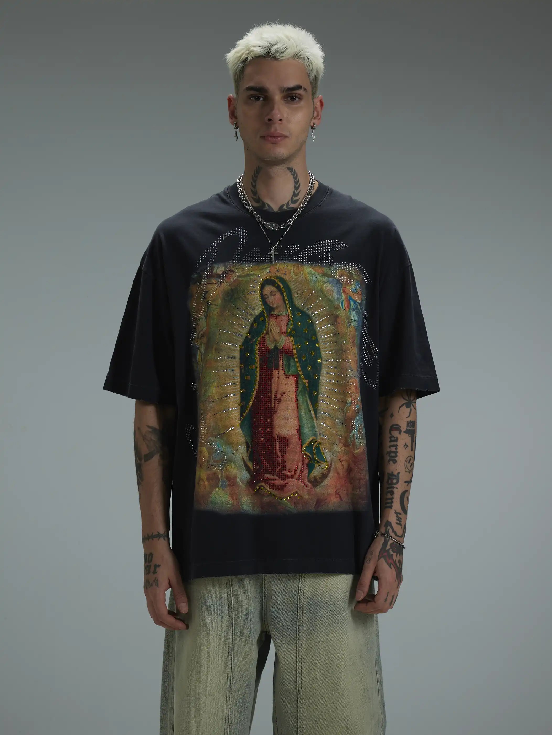 Vintage Iced-Out Virgin Tee-356T