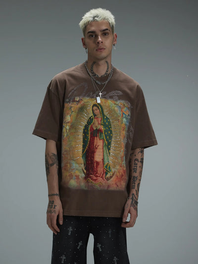 Vintage Iced-Out Virgin Tee-356T