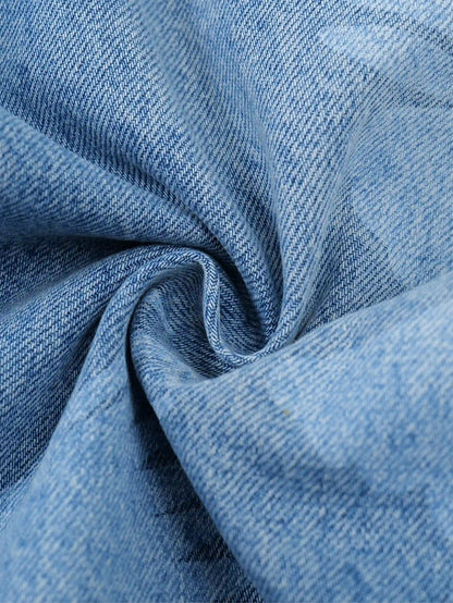 Bird Flight Denim Shorts - S966