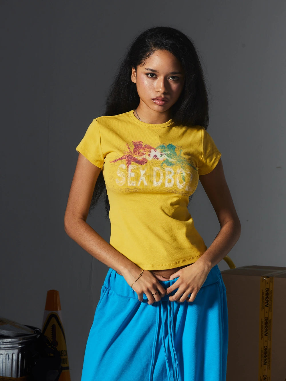 Parody Angel Devil Baby Tee-701