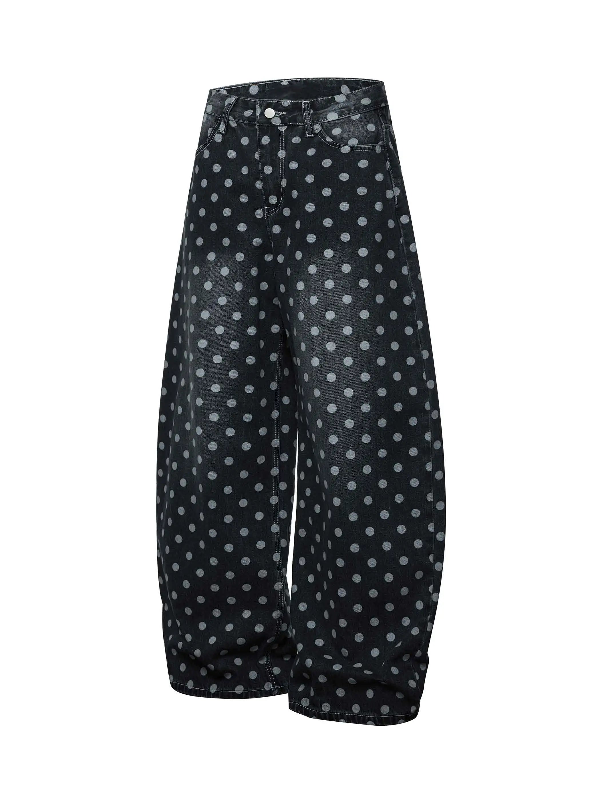 Retro Dotty Blade Pants-S1151