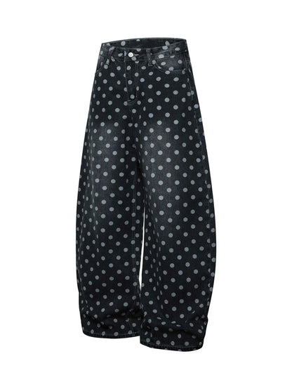 Retro Dotty Blade Pants-S1151