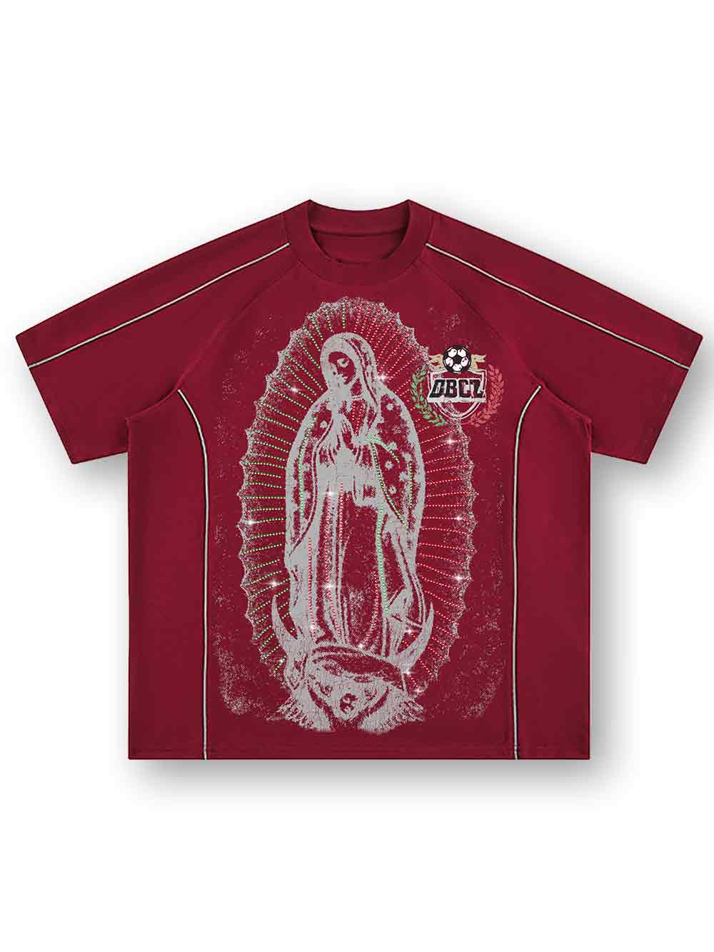 Iced Out Guadalupe Baggy Jersey-615