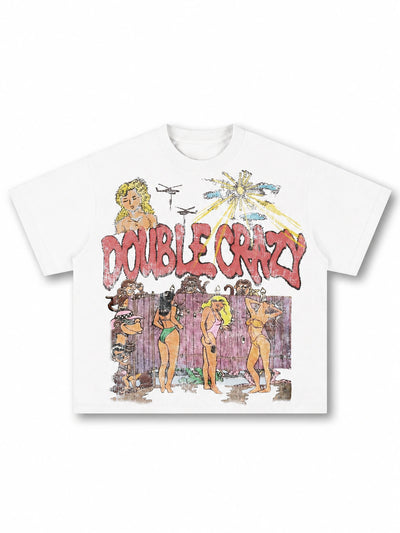 90s Vintage Bikini Graphic Tee-533