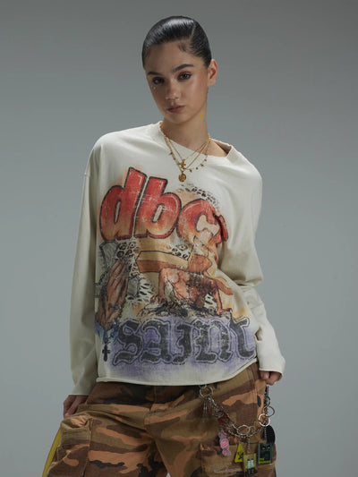 Camiseta de manga larga SIN OVER SAINT-403