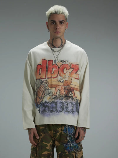 Camiseta de manga larga SIN OVER SAINT-403