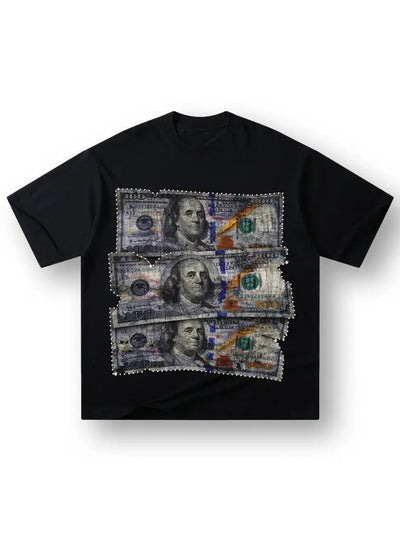 Camiseta Dirty Money Streetwear-407T