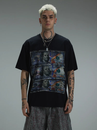 Camiseta Dirty Money Streetwear-407T